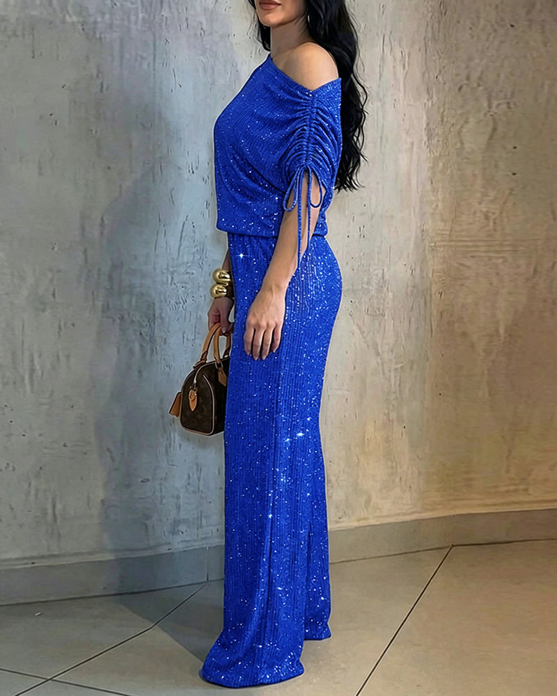 Fernanda | Conjunto de dos piezas con pedrería
