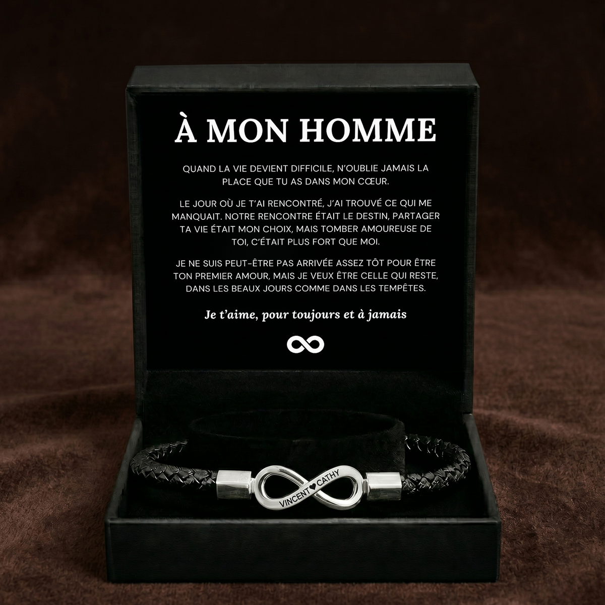 Pablo | Pulsera de piel personalizada