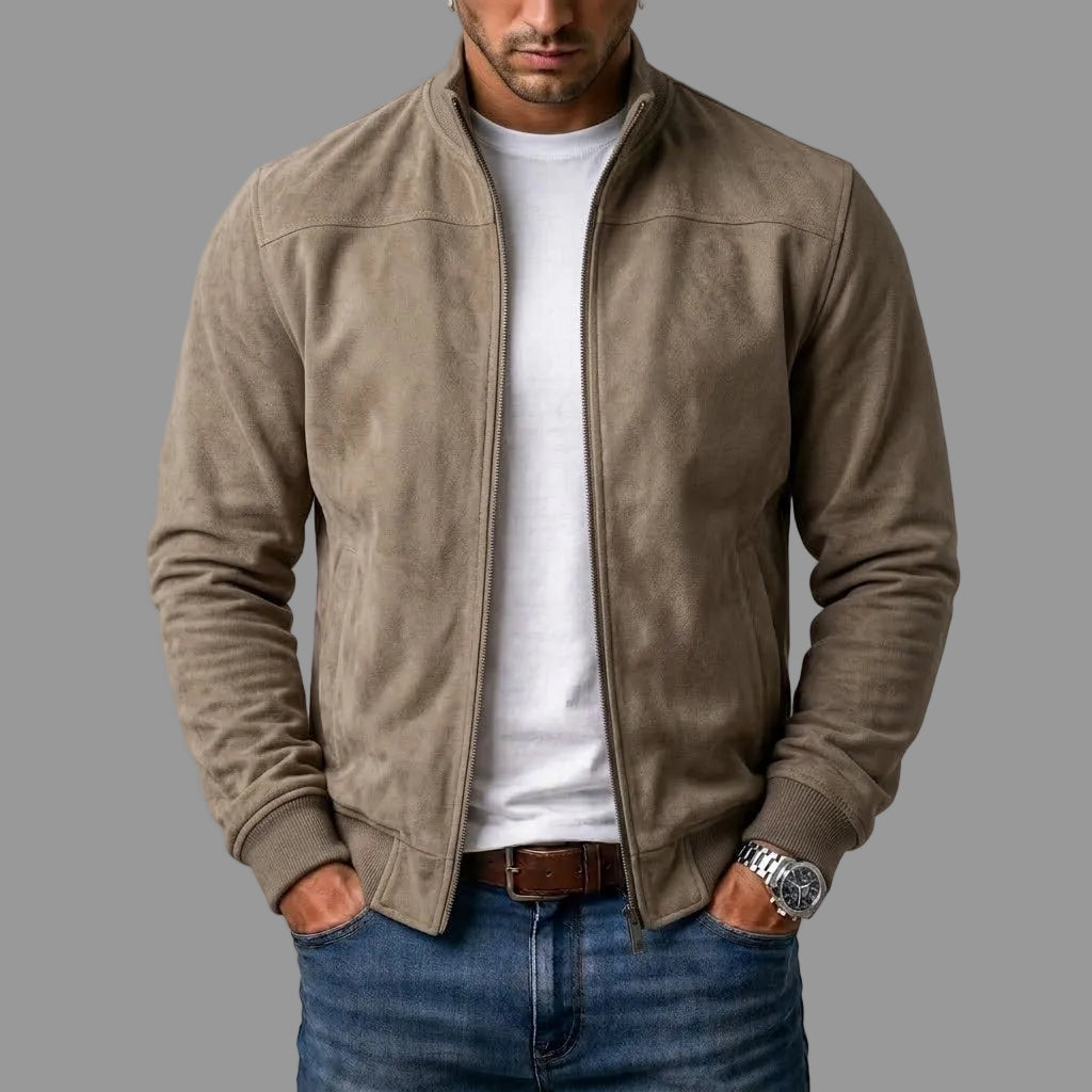 Corrado | Bomber de gamuza