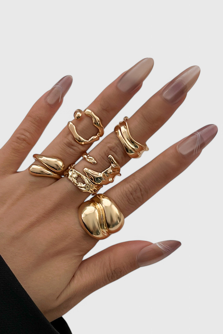 Gemma | Anillo irregular de múltiples capas
