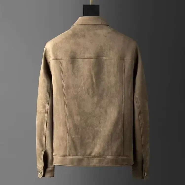 Mario | Chamarra elegante con efecto piel