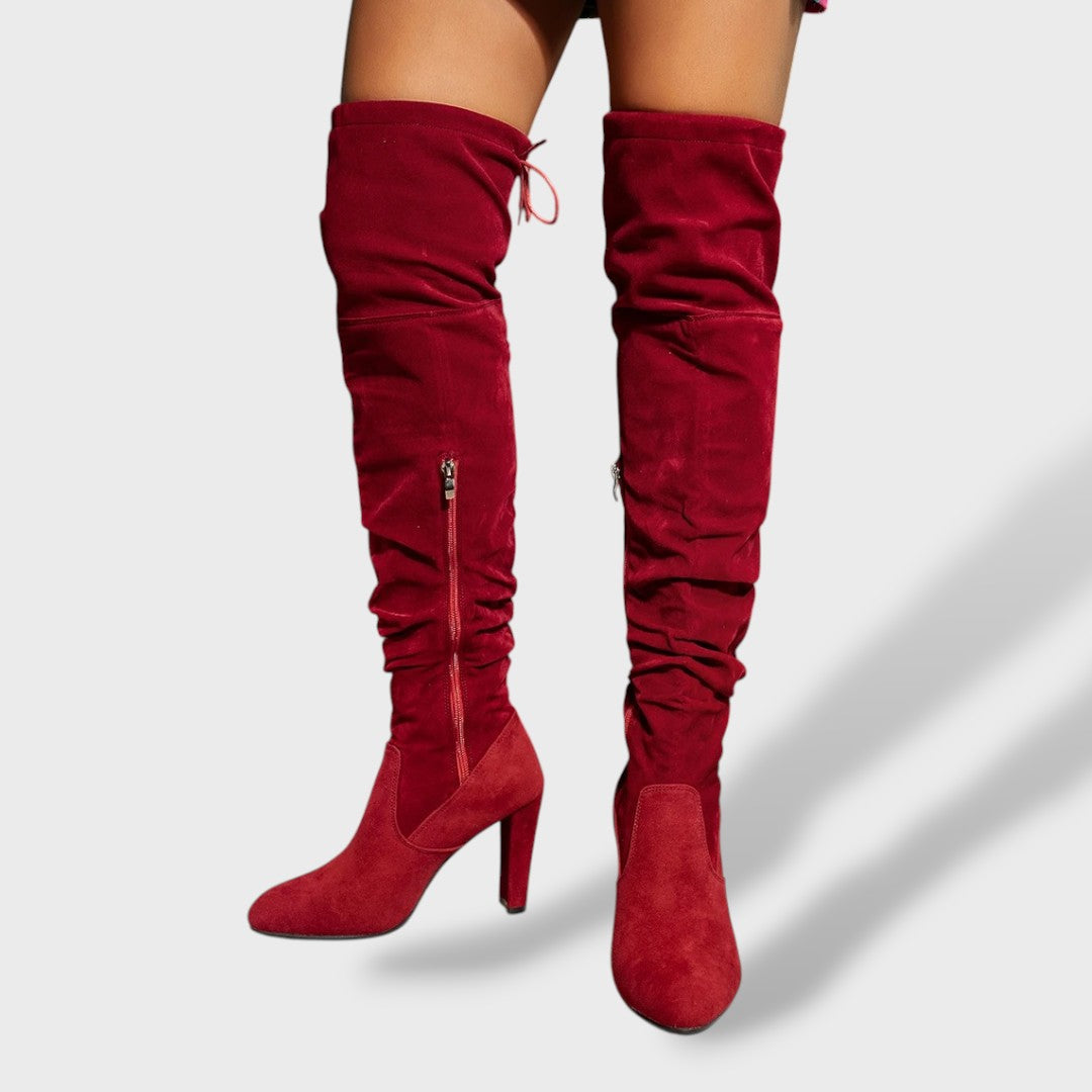 Eulalia | Botas altas elegantes con tacón alto