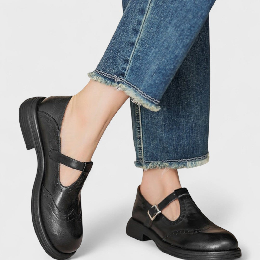 Elena | Zapatos Mary Jane cómodos con hebilla