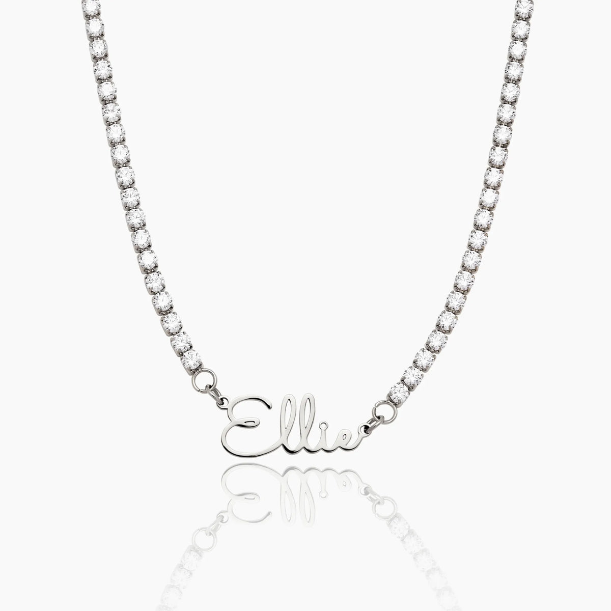 Valentina | Collar tipo tennis con nombre personalizado