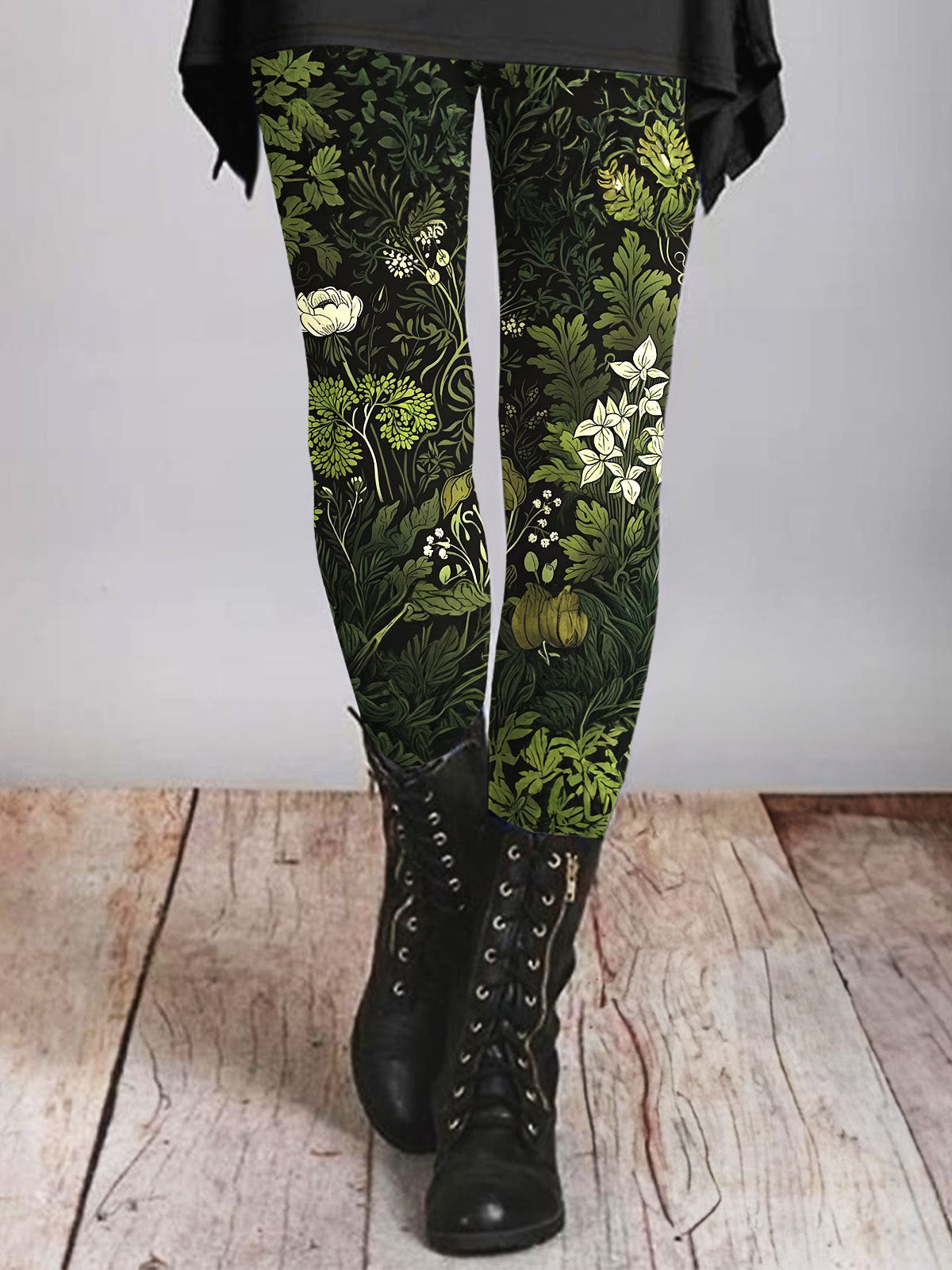 Jade | Leggings con estampado floral