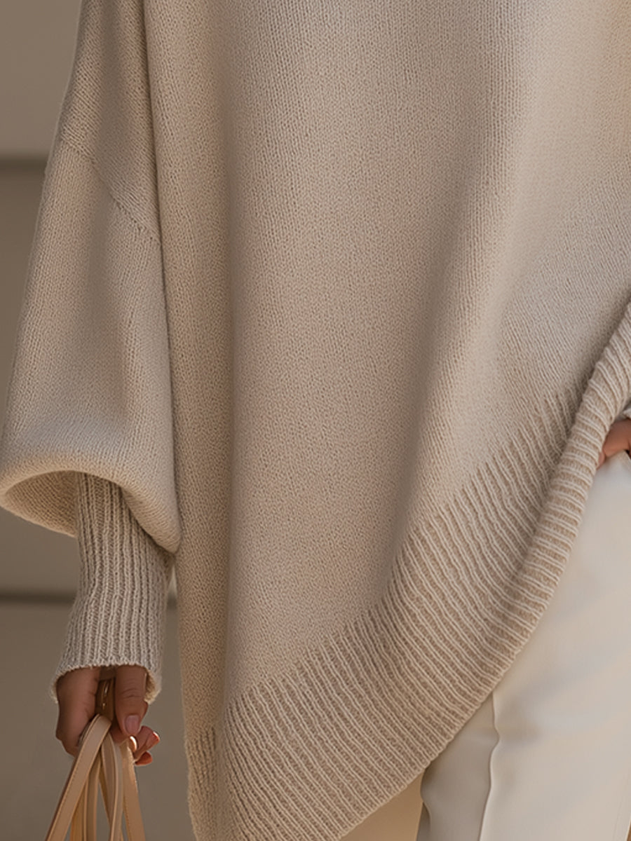 Ludovica | Suéter oversize con escote amplio