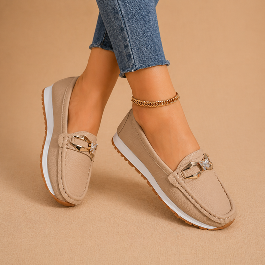 Lily | Mocasines cómodos con hebilla