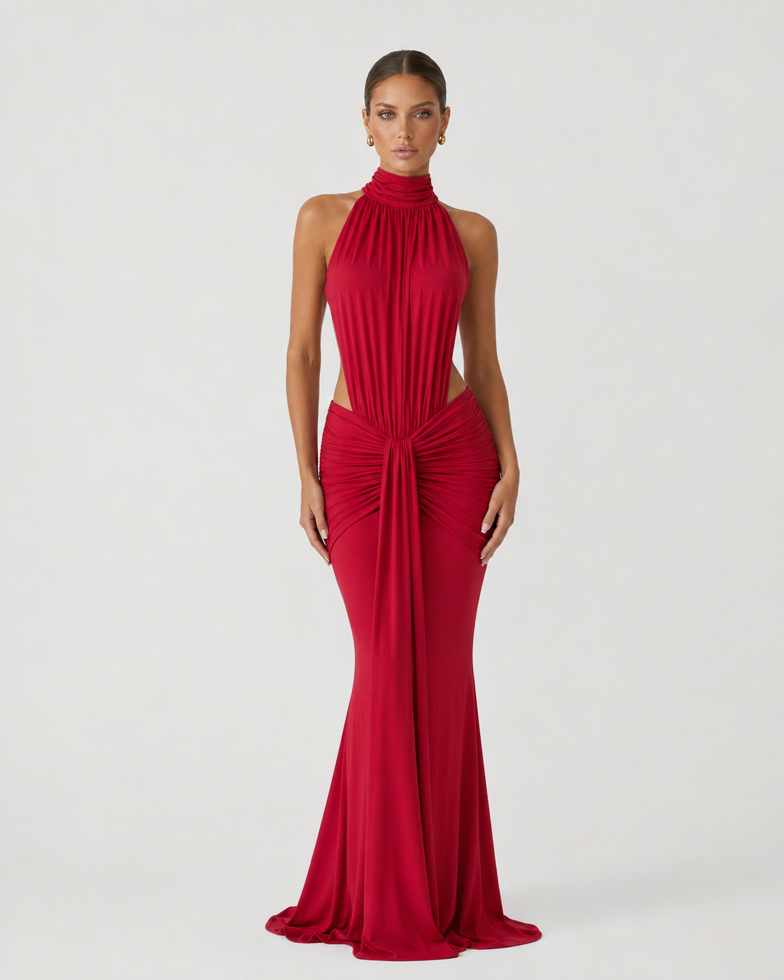 Victoria | Vestido largo con espalda abierta
