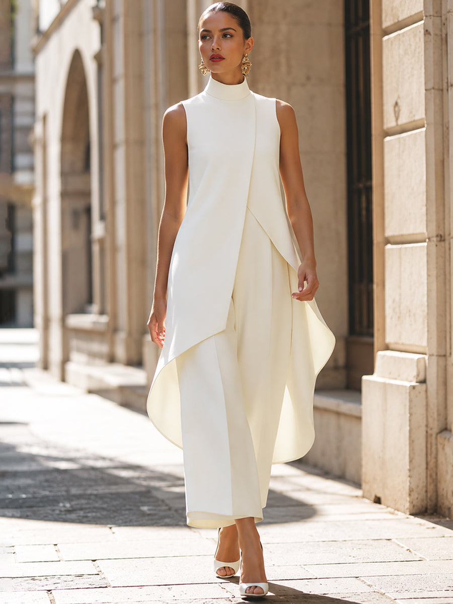 Catalina | Jumpsuit largo elegante de caída fluida