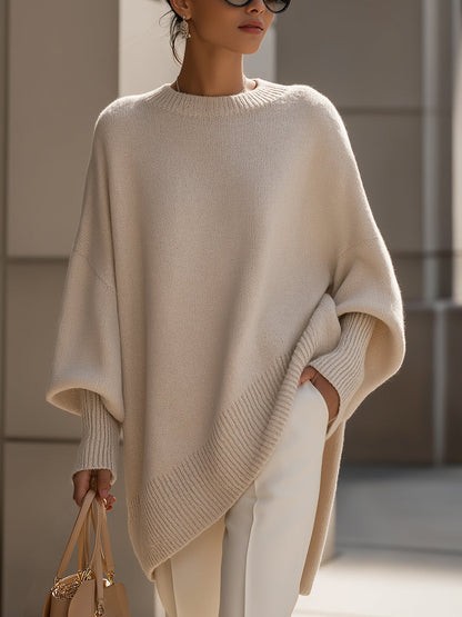 Ludovica | Suéter oversize con escote amplio
