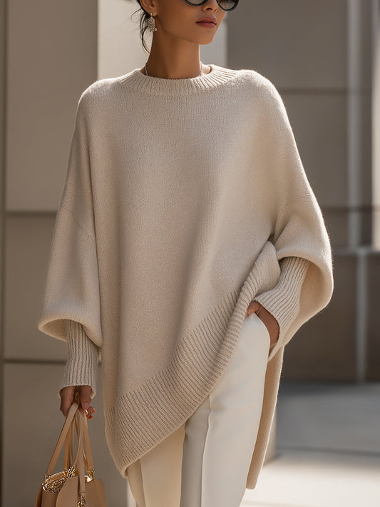Ludovica | Suéter oversize con escote amplio