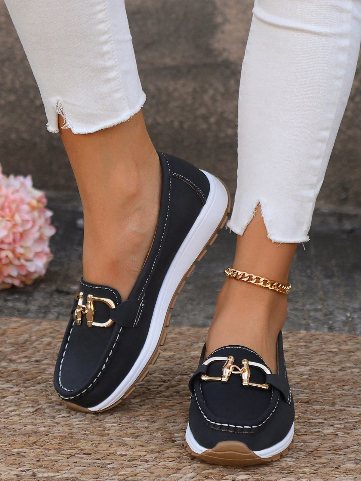 Carla | Mocasines elegantes con hebilla