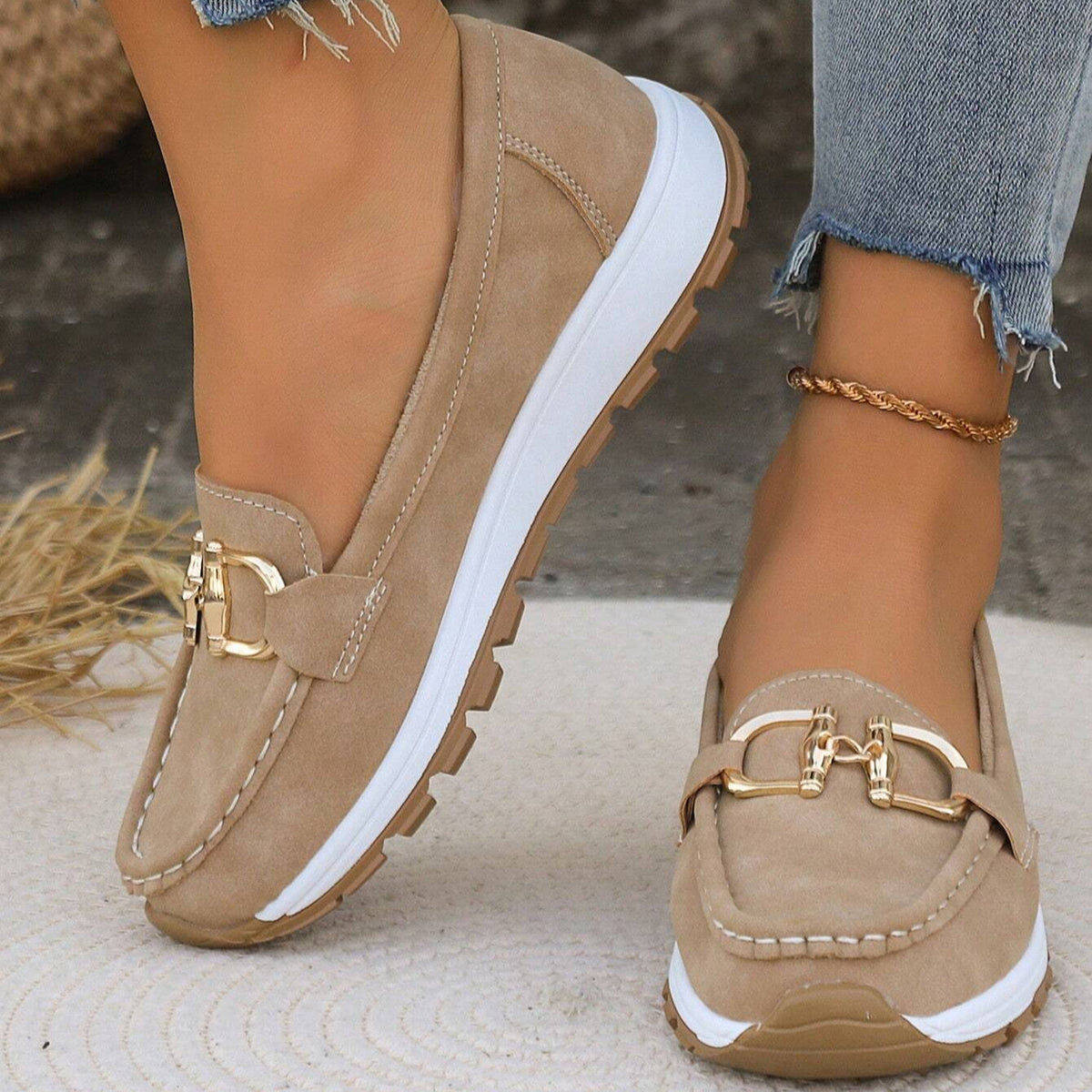 Carla | Mocasines elegantes con hebilla