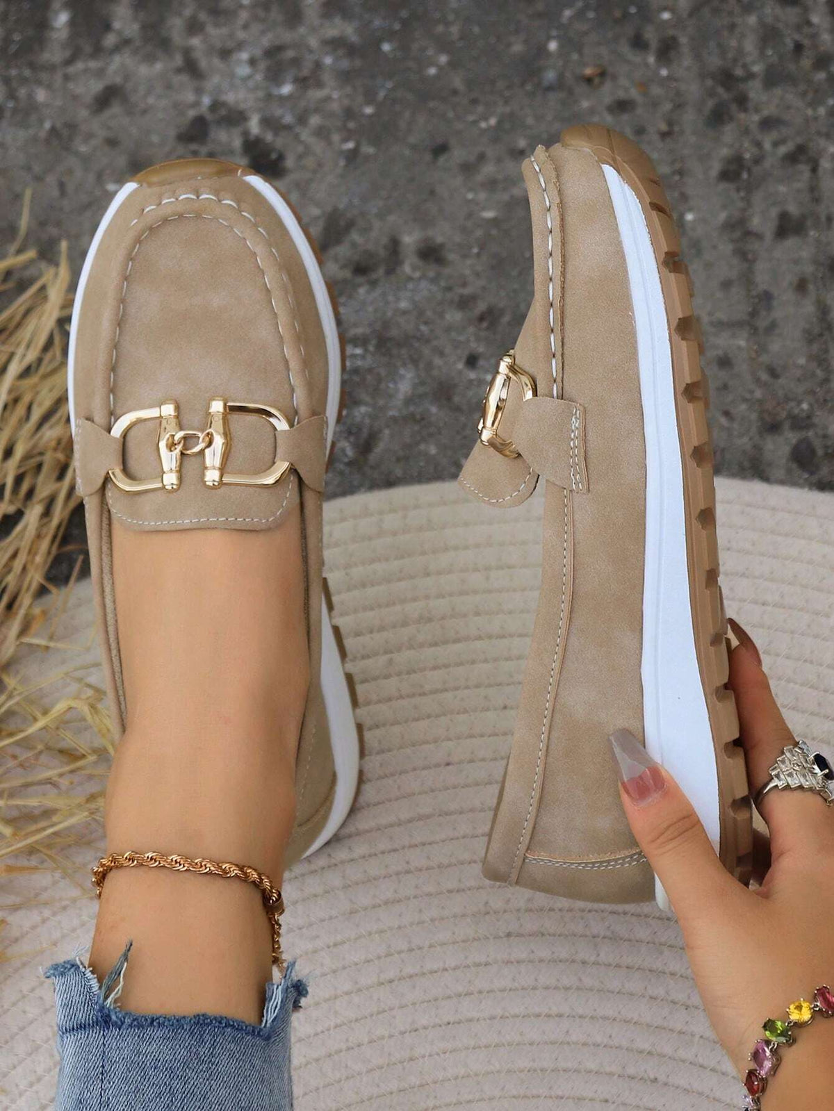 Carla | Mocasines elegantes con hebilla