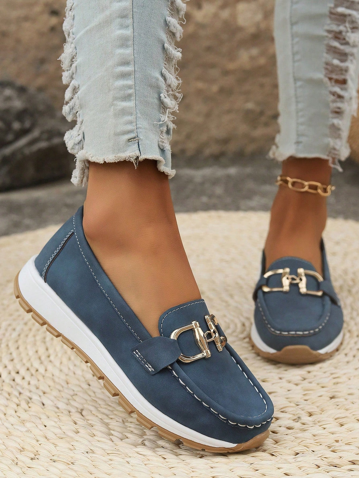 Carla | Mocasines elegantes con hebilla