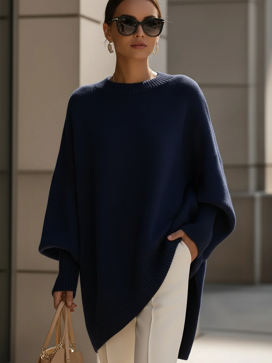 Ludovica | Suéter oversize con escote amplio