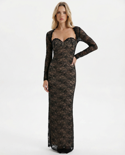 Carla | Vestido maxi largo