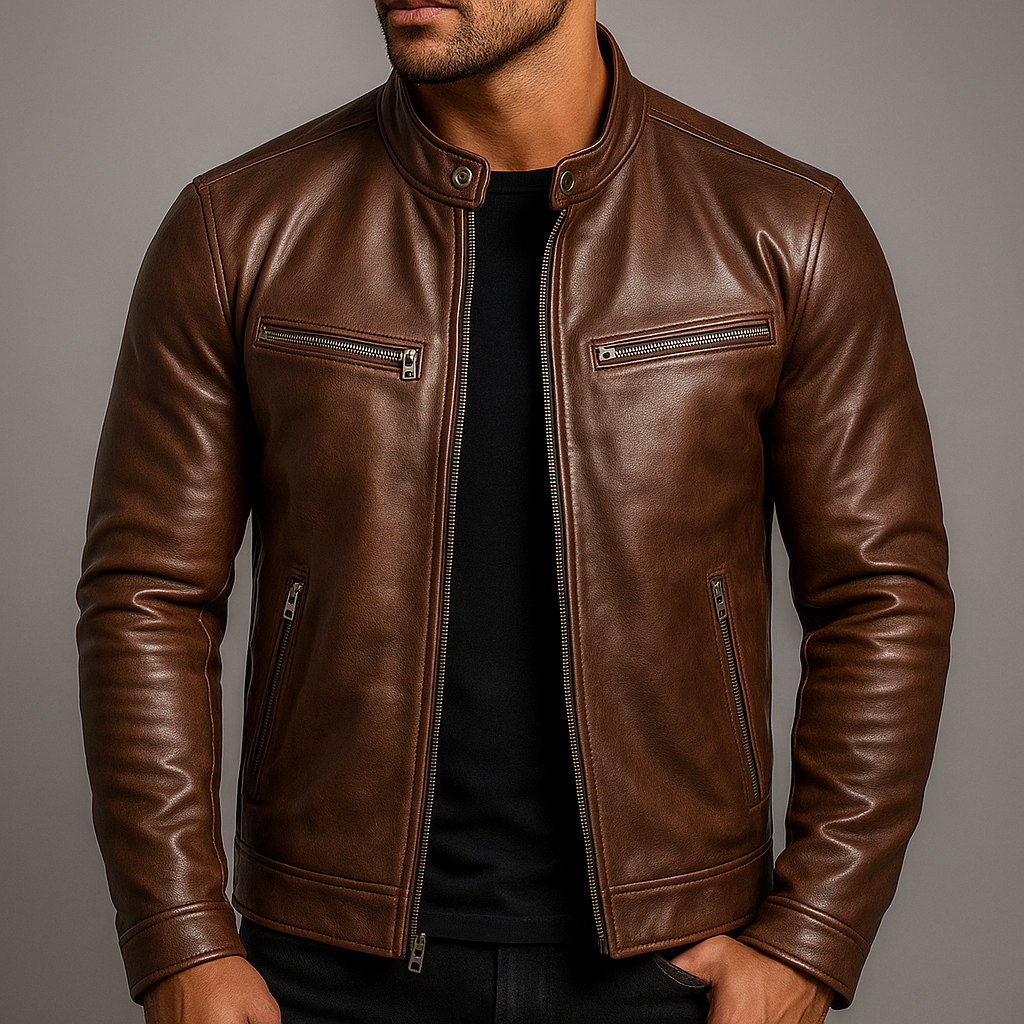 Alejandro | Chamarra de piel vintage