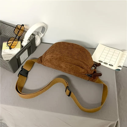 Inés | Bolsa de hombro de pana