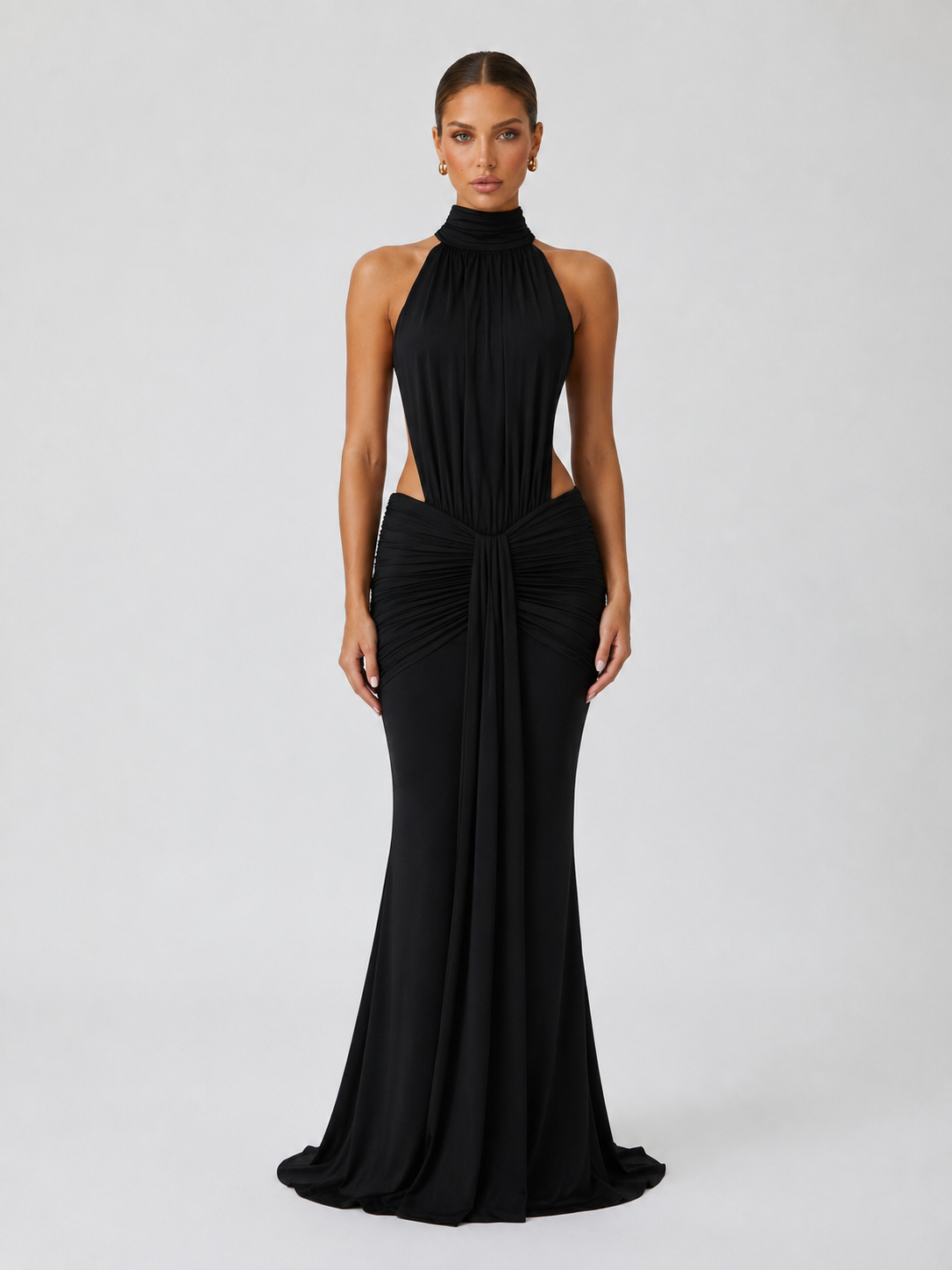 Victoria | Vestido largo con espalda abierta