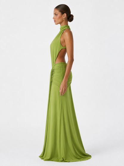 Victoria | Vestido largo con espalda abierta