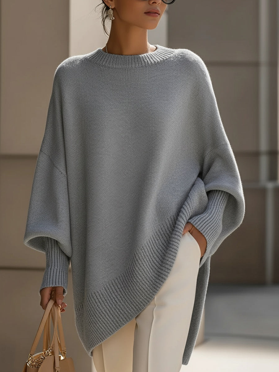 Ludovica | Suéter oversize con escote amplio