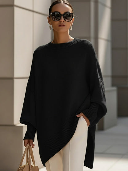 Ludovica | Suéter oversize con escote amplio
