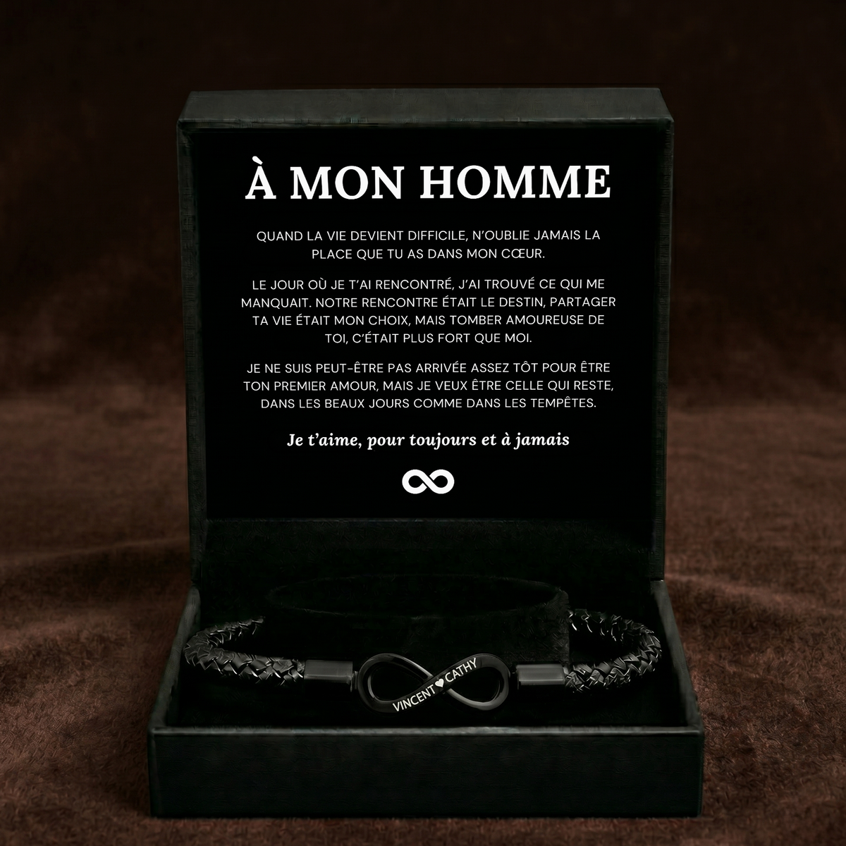 Pablo | Pulsera de piel personalizada