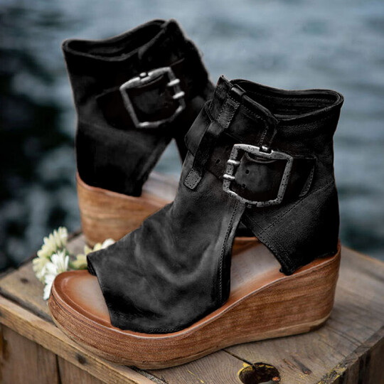 Ximena | Sandalias de cuña bohemias