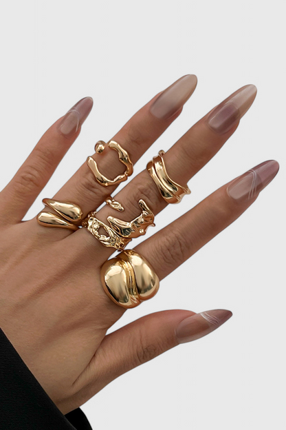 Gemma | Anillo irregular de múltiples capas
