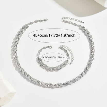 Cayetana | Collar y pulsera de cola de pez hechos a mano