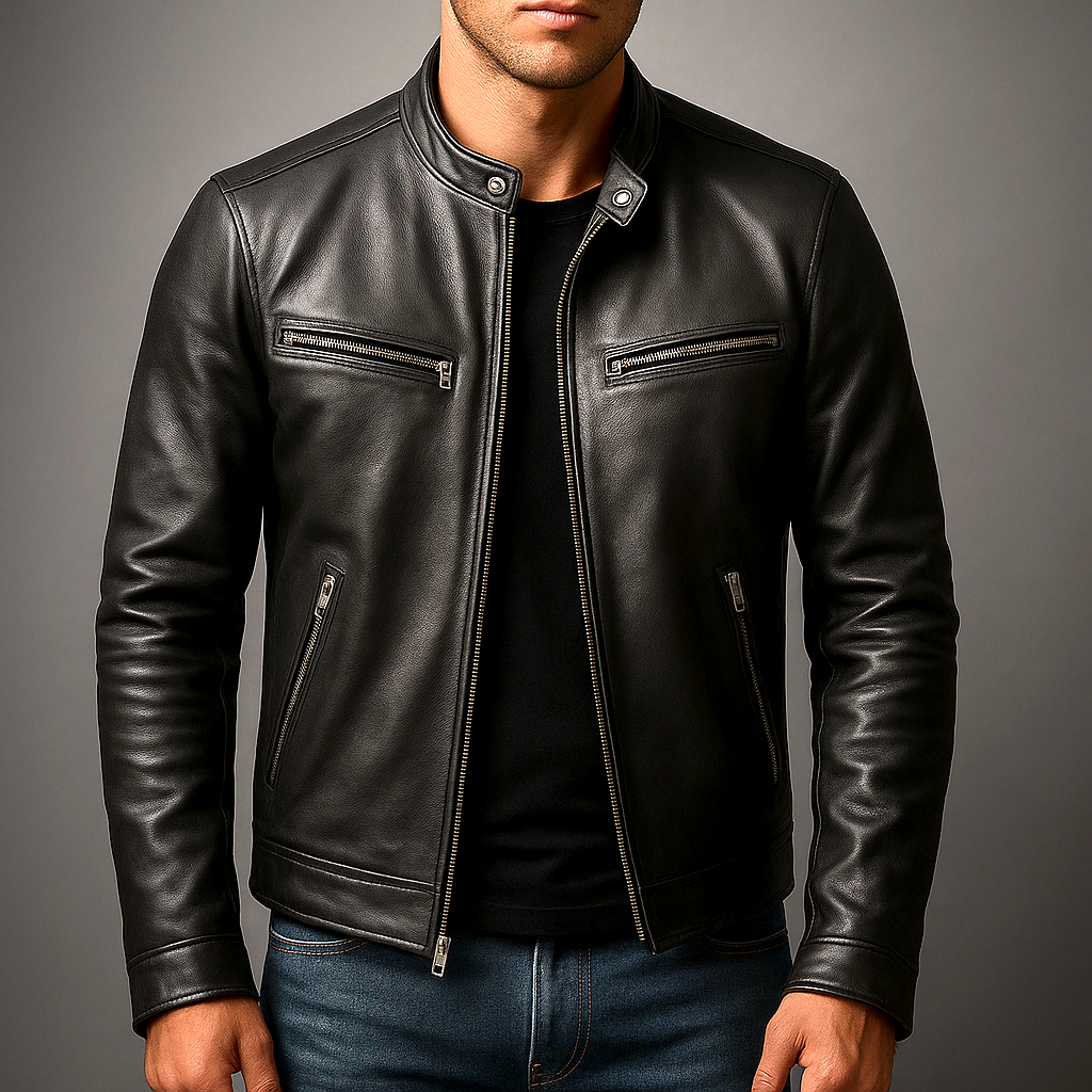 Alejandro | Chamarra de piel vintage