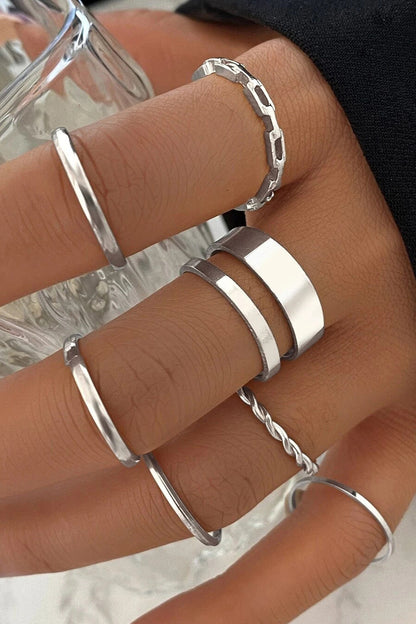 Olivia | Conjunto de 7 anillos