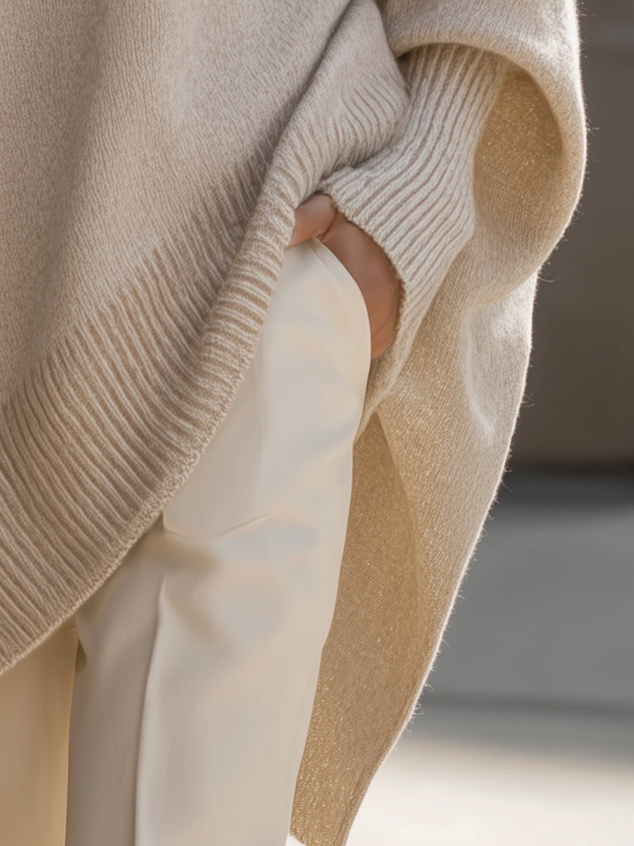 Ludovica | Suéter oversize con escote amplio