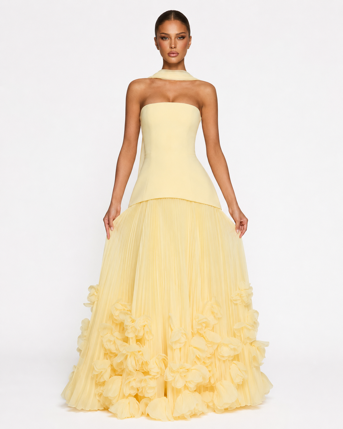 Rosa | Vestido largo