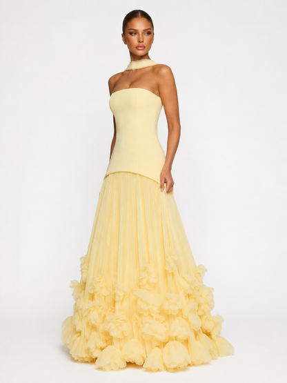 Rosa | Vestido largo