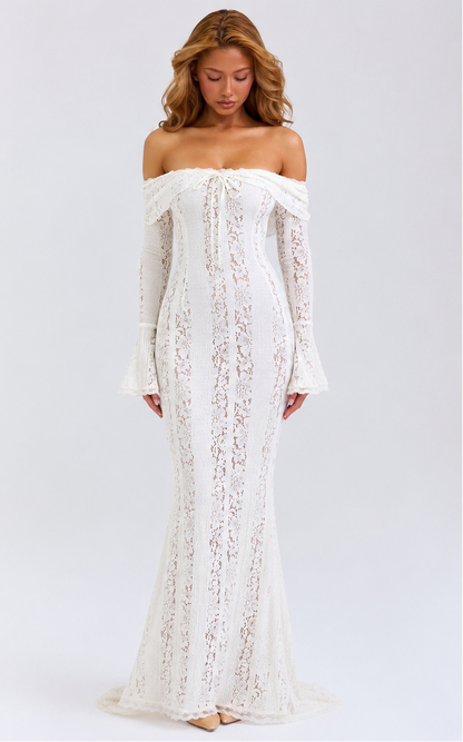 Lorraine | Vestido largo de encaje