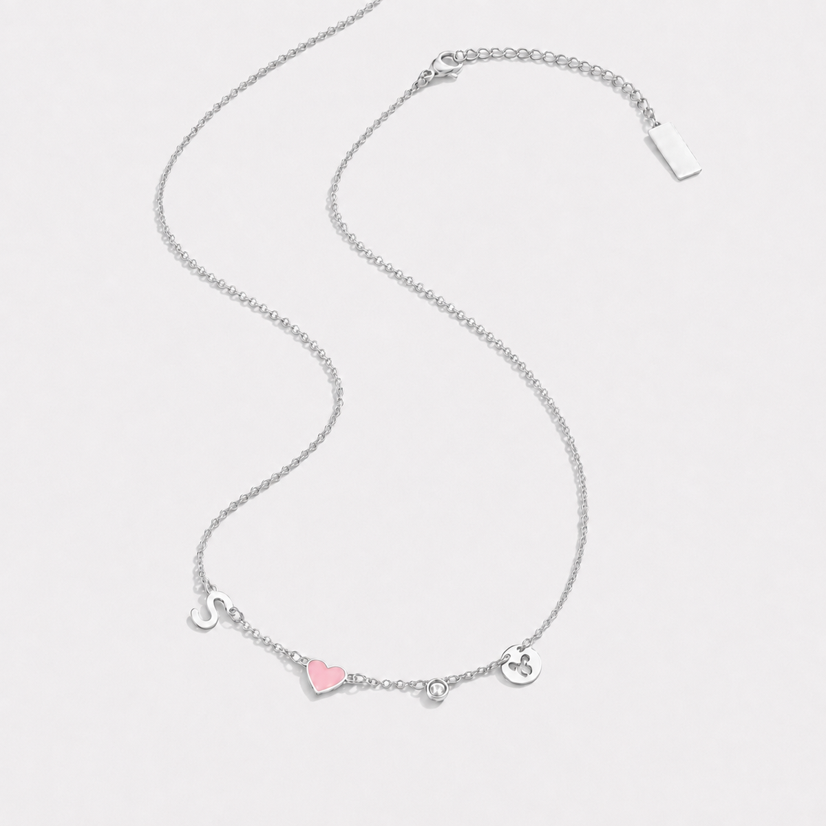 Amanda | Collar con inicial, piedra de nacimiento y signo zodiacal