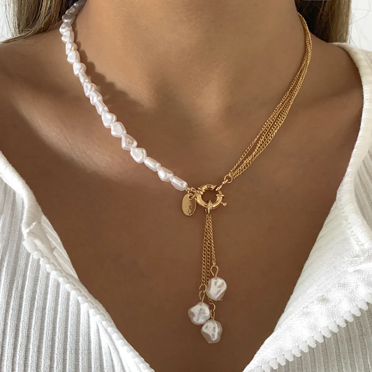 Zoe | Collar elegante de perlas