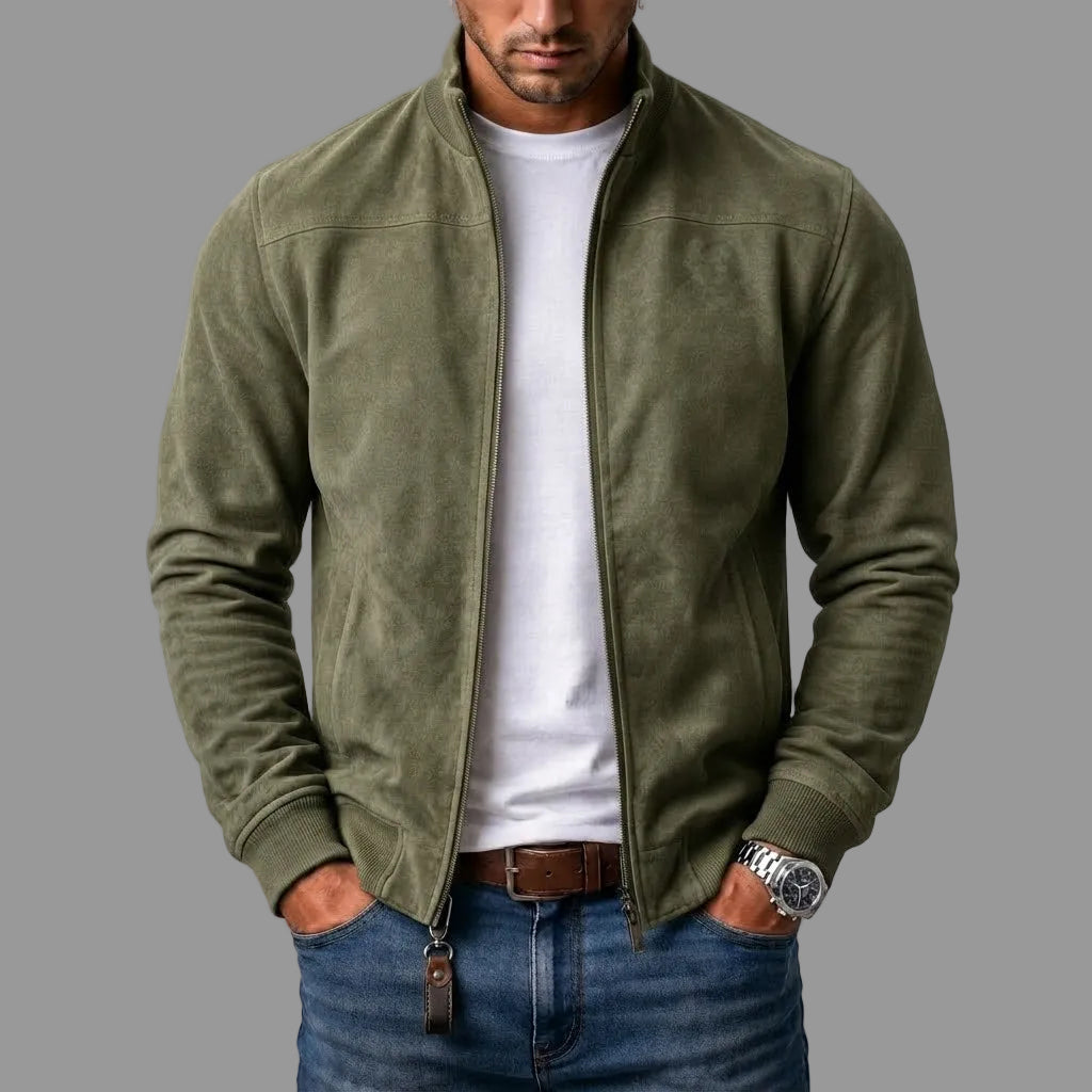 Corrado | Bomber de gamuza
