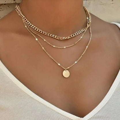 Felicia | Collar bañado en oro y plata