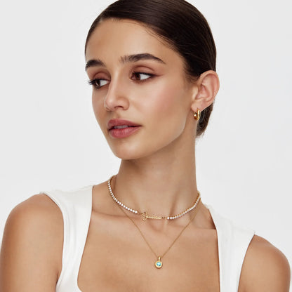 Valentina | Collar tipo tennis con nombre personalizado