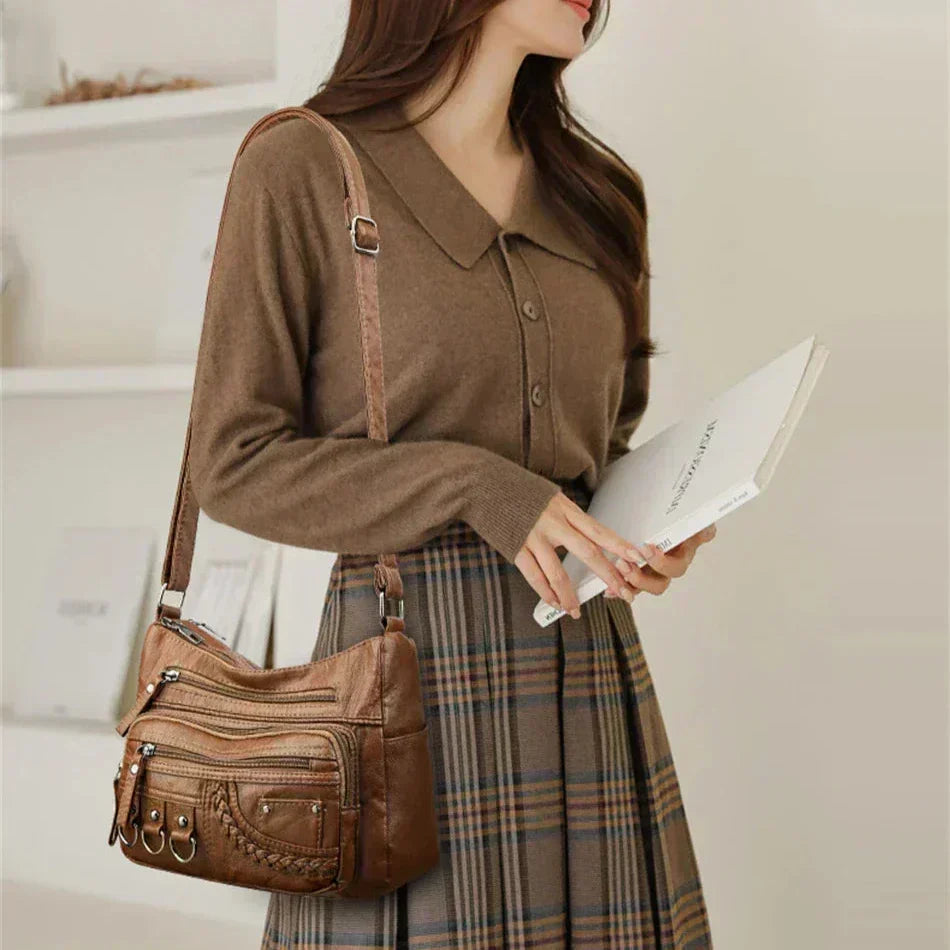 Renata | Bolso de hombro con bolsillos