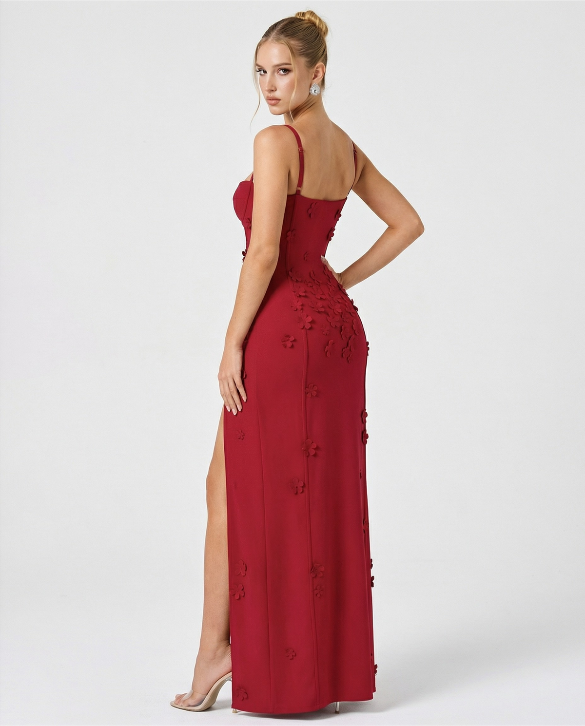 Dulce | Vestido maxi con abertura