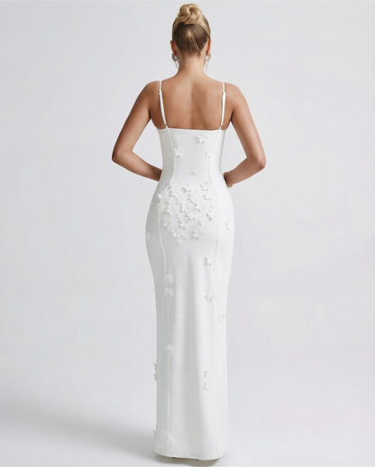 Dulce | Vestido maxi con abertura