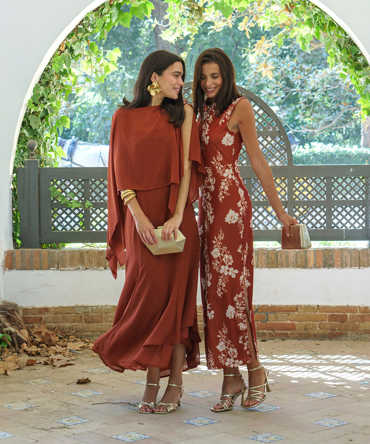 Ginevra | Vestido midi de doble gasa