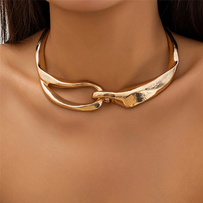 Claudia | Collar de oro vintage