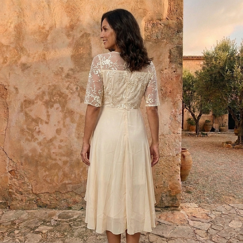 Berenice | Vestido elegante de gasa