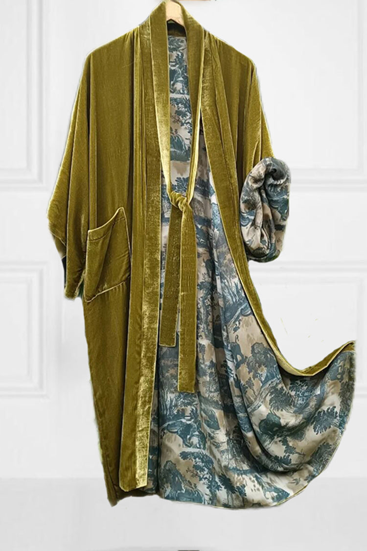 Aurora | Kimono largo estampado