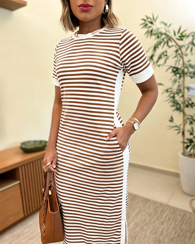 Mariana | Vestido midi camisero con bolsillos